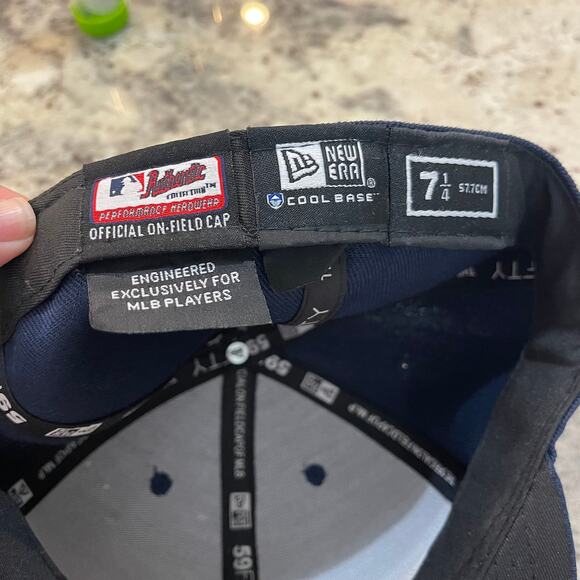 Atlanta Braves On Field Fitted Hat 7 1/4 - Picture 4 of 4